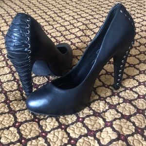 Jessica Simpson corset lace up heel pump size 8